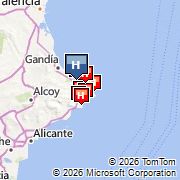 Hotel Noguera Mar Map